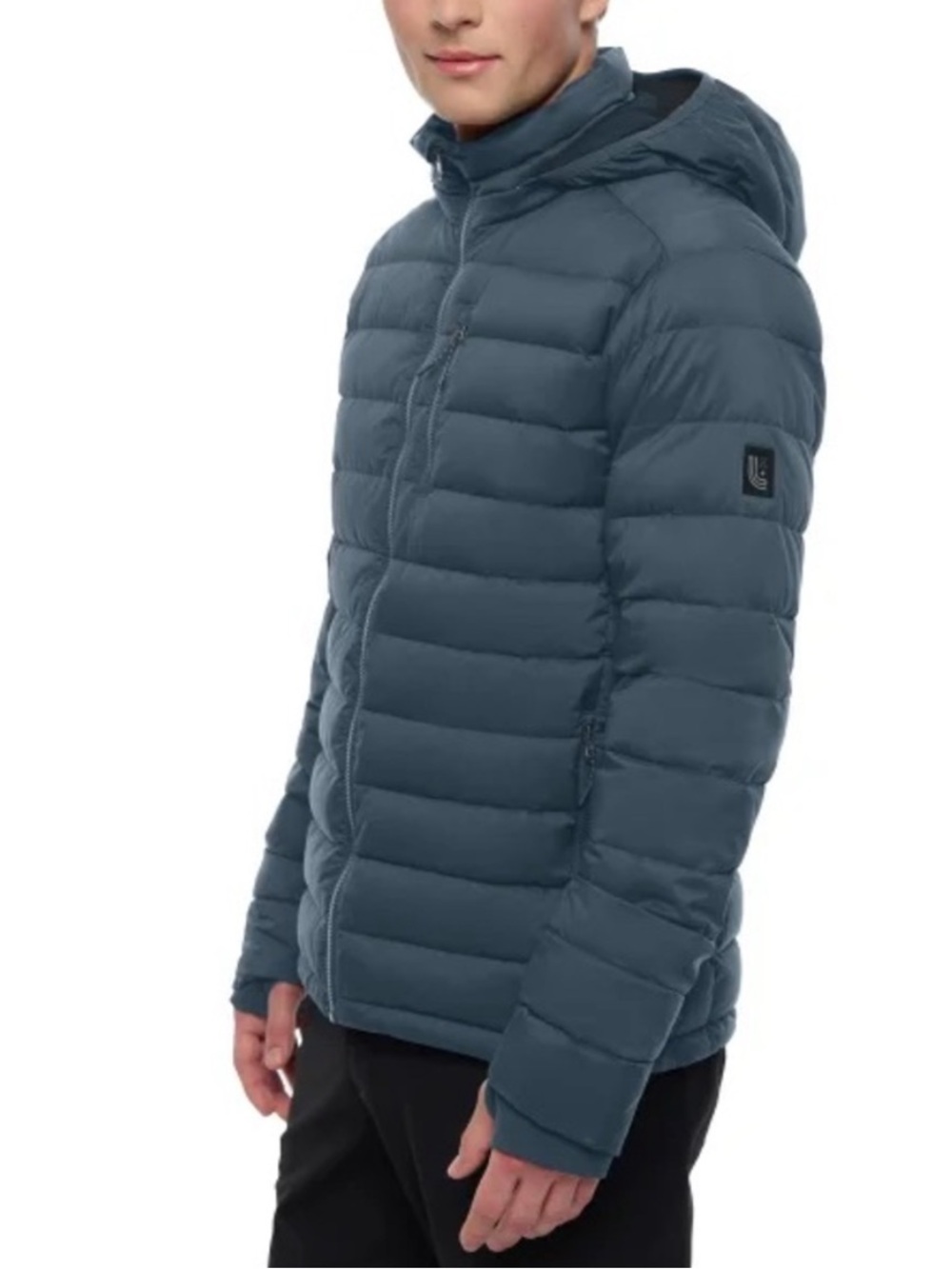 Lole Men’s Packable Down Jacket Blue Medium